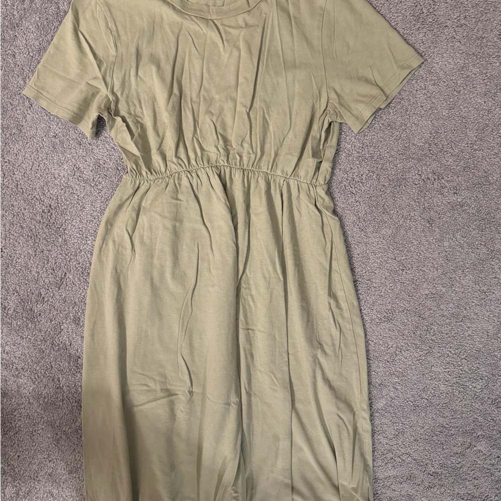 Casual Maternity Olive Green H&M Dress
